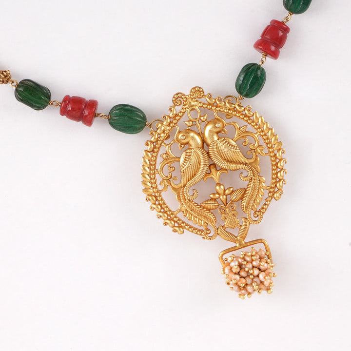 Crystal Drift Long Necklace