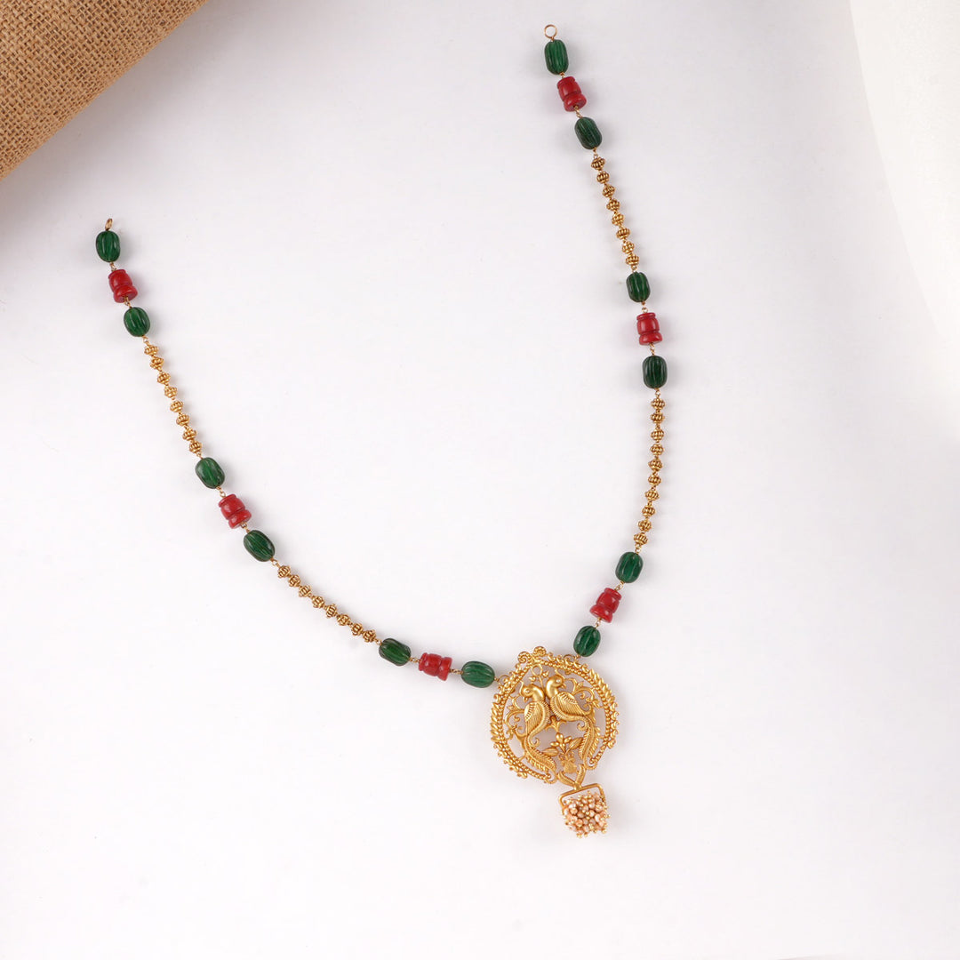 Crystal Drift Long Necklace