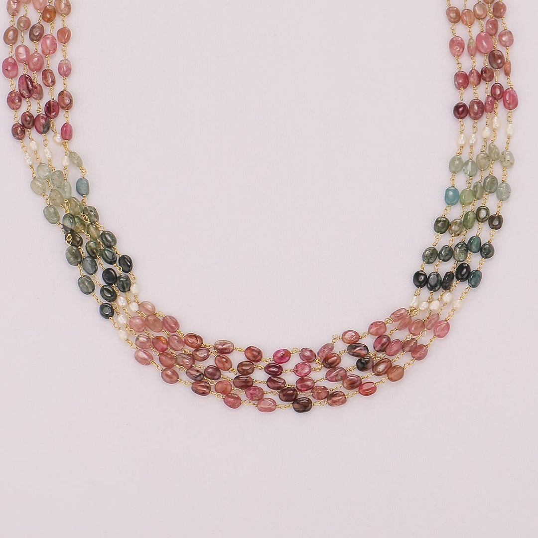 Nirthika Beads Long Necklace