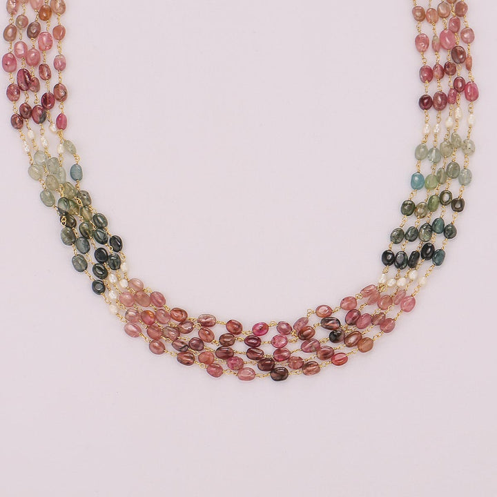 Nirthika Beads Long Necklace