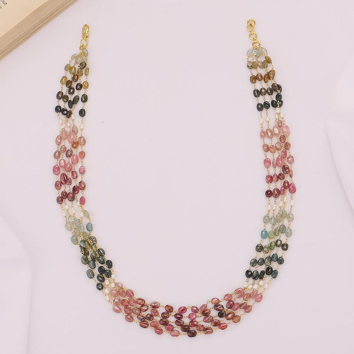 Nirthika Beads Long Necklace