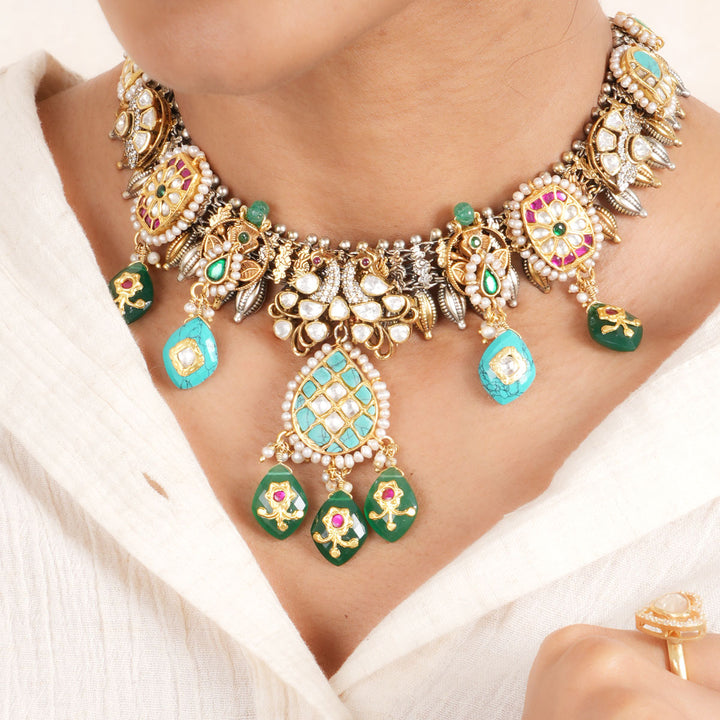 Nomadic Bloom Short Necklace Set