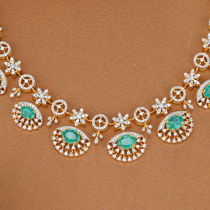 Luxurious Luster Avikam Short Necklace Set