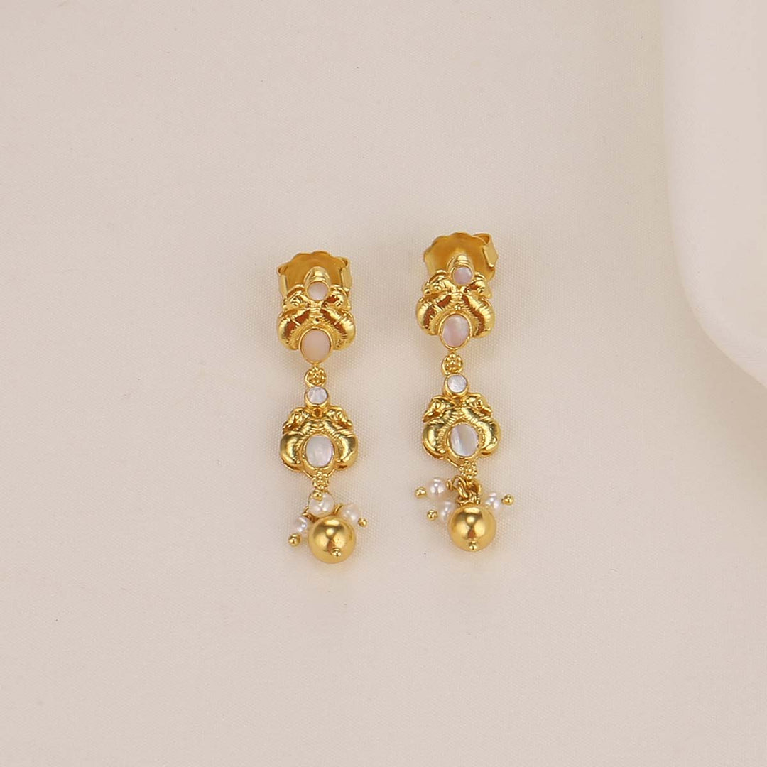 Shinning Look Long Necklace Set