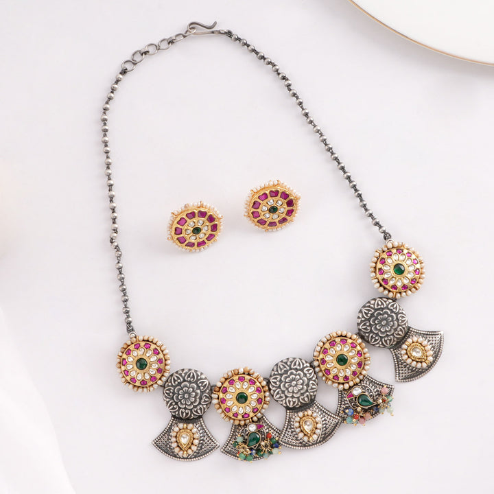 Aura Long Necklace Set