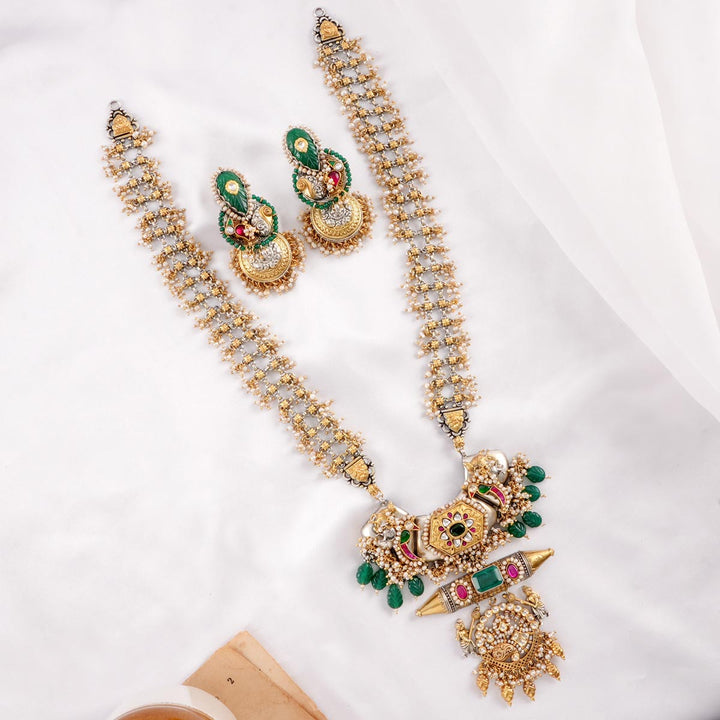 Boho Bindings Long Necklace Set