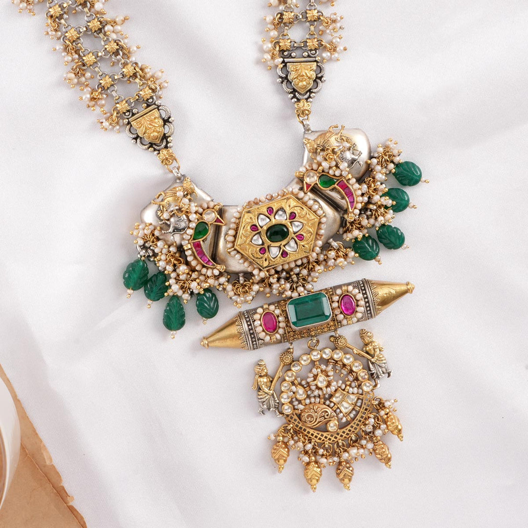 Boho Bindings Long Necklace Set