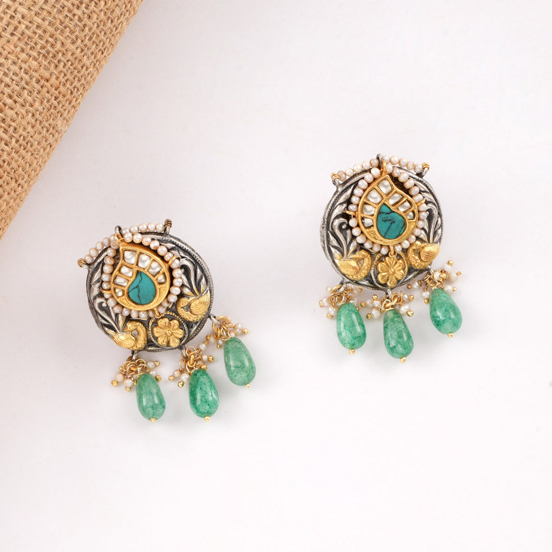 Boho Bloom Long Necklace Set