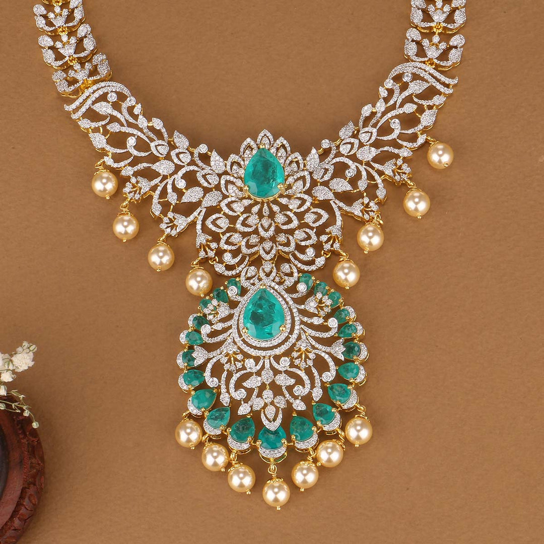 Dhrishali Avikam Long Necklace Set
