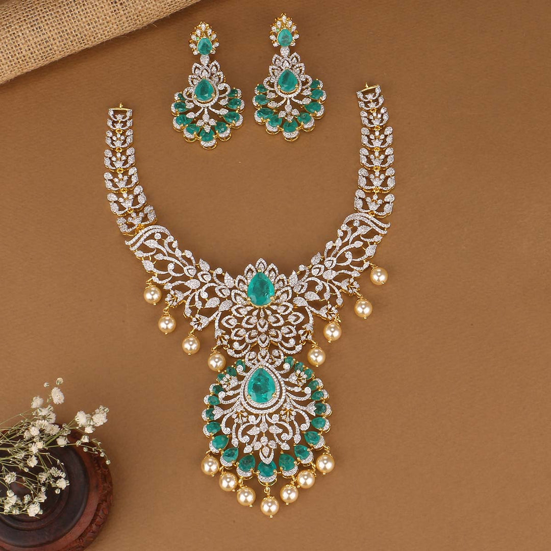 Dhrishali Avikam Long Necklace Set