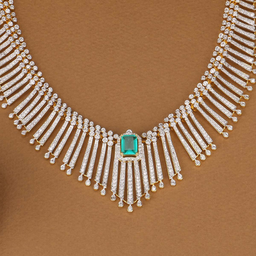Akshana Avikam Short Necklace Set