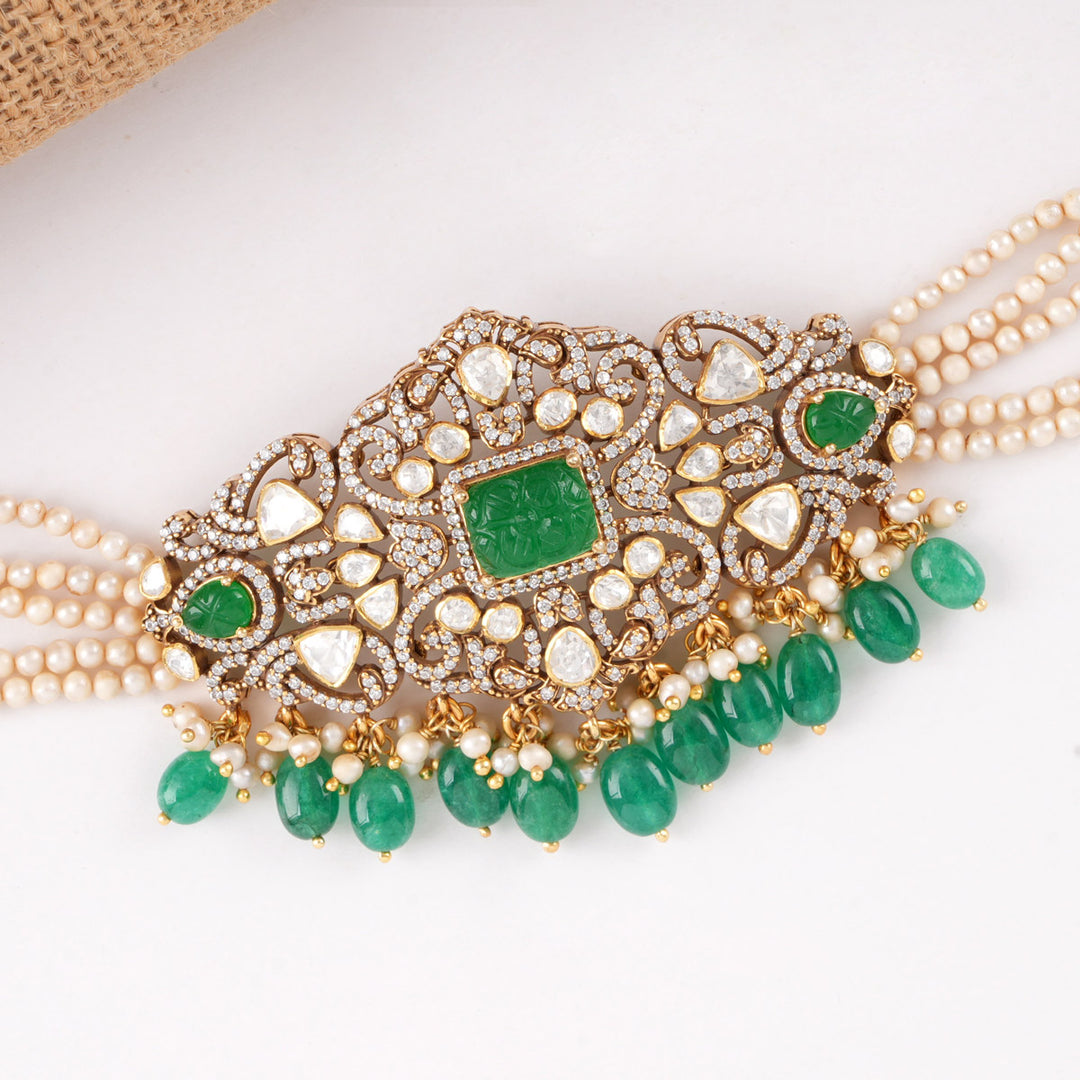 Shinning Victorian Choker Set