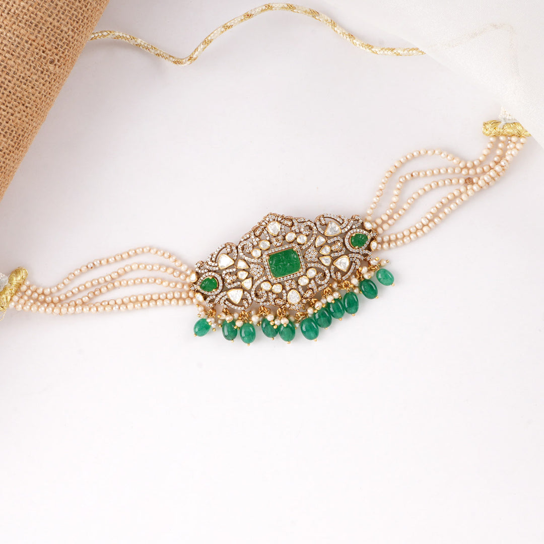 Shinning Victorian Choker Set