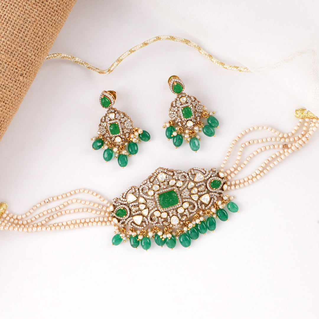 Shinning Victorian Choker Set