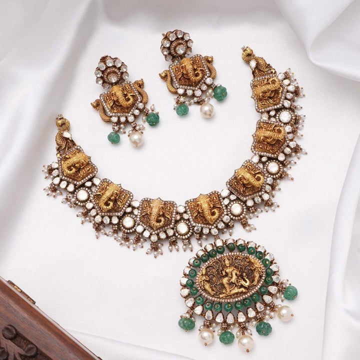 Traditional  Short Necklace Set