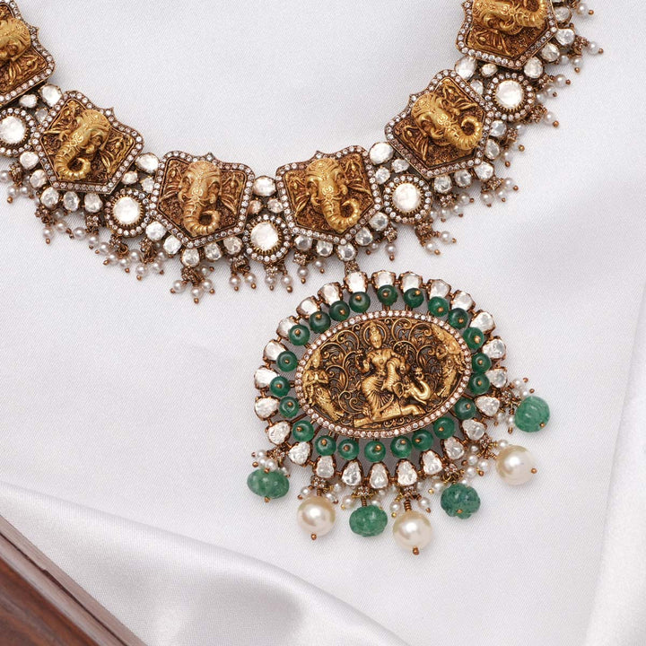 Traditional  Short Necklace Set