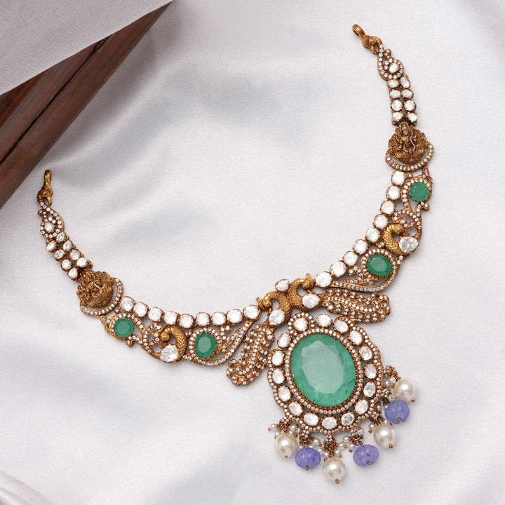 Dhivya Short Necklace Set