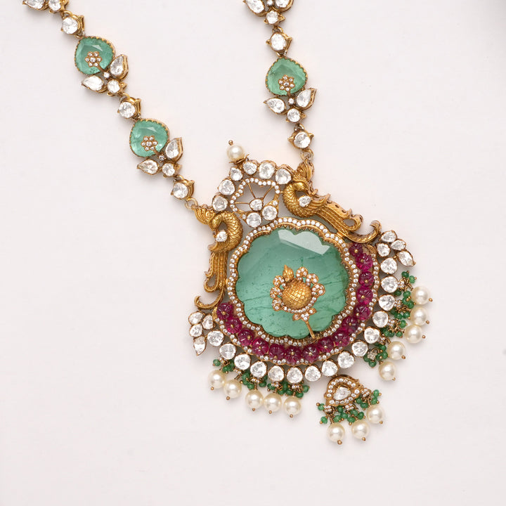 Aarmina Long Necklace Set