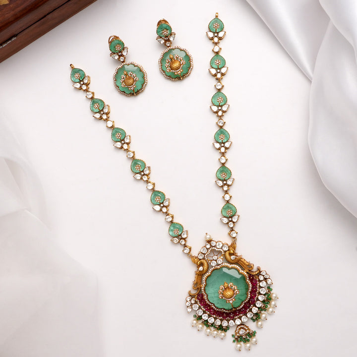 Aarmina Long Necklace Set