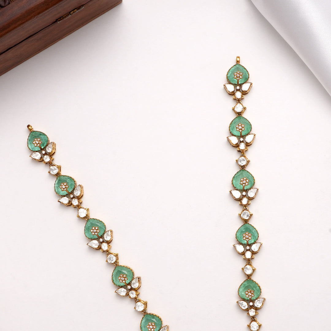 Aarmina Long Necklace Set