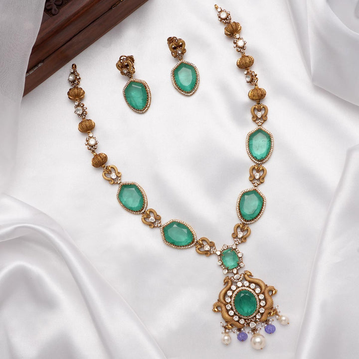 Lishna Long Necklace Set