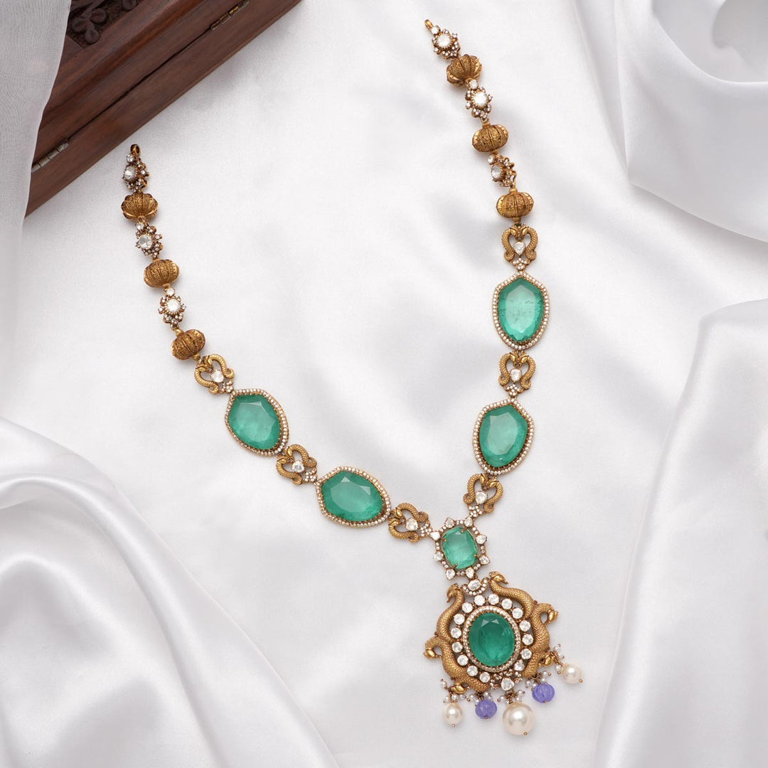 Lishna Long Necklace Set