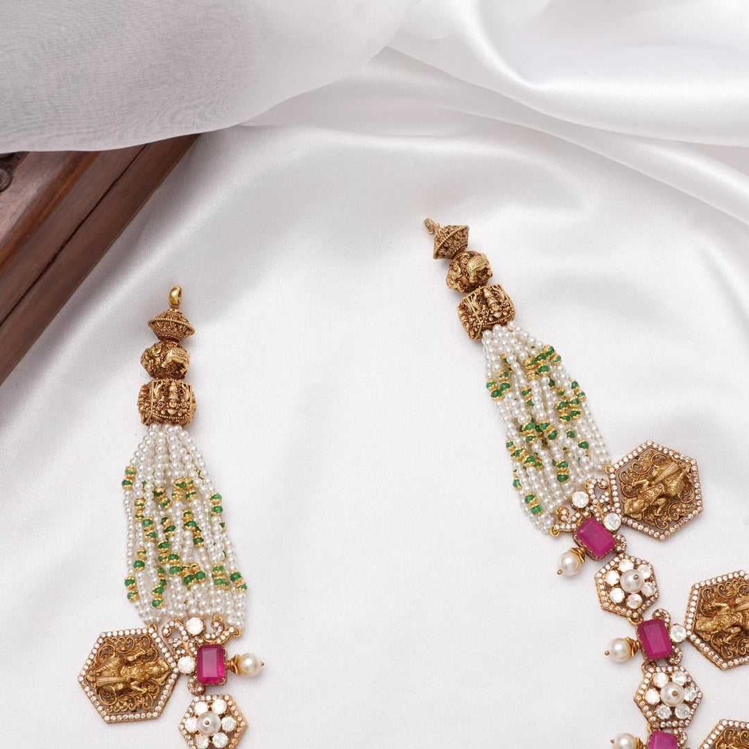 Anushya Long Necklace Set