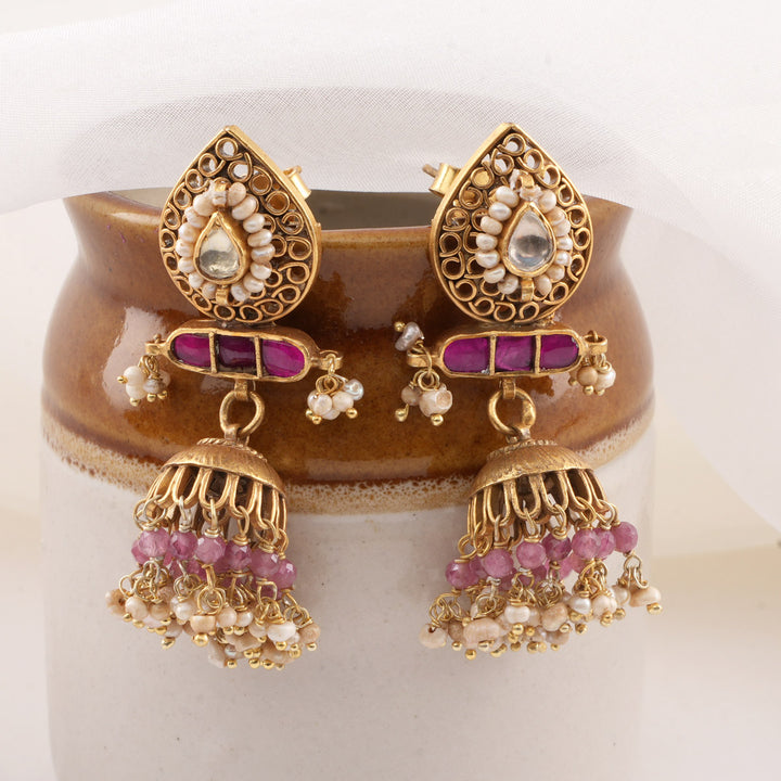 Artisan Bloom Short Necklace Set