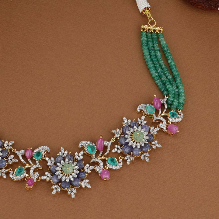 Pretty Floral Avikam Choker