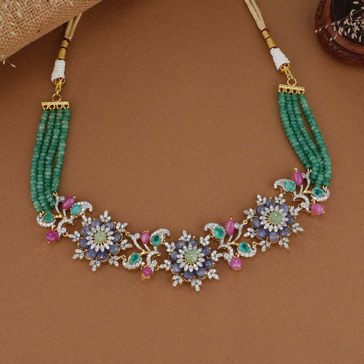 Pretty Floral Avikam Choker