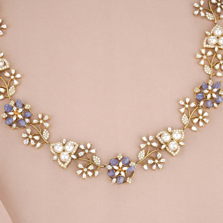 Prettiest Floral Victorian Necklace
