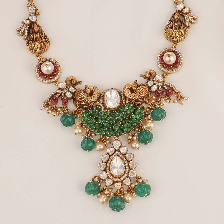 Attractive Deep Nagas Short Necklace