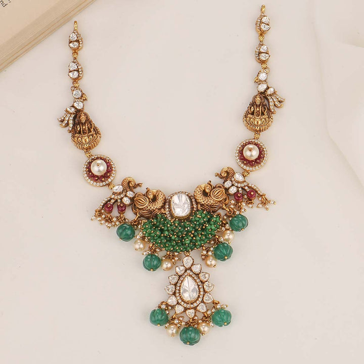 Attractive Deep Nagas Short Necklace