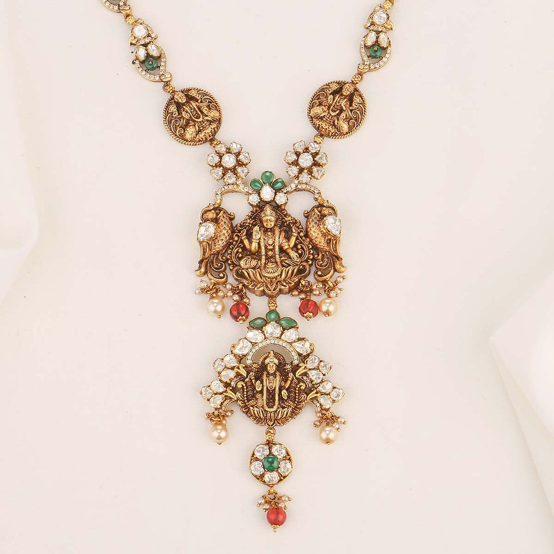 Sparkling Deep Nagas Long Necklace