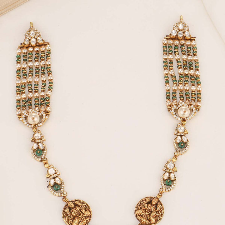 Sparkling Deep Nagas Long Necklace