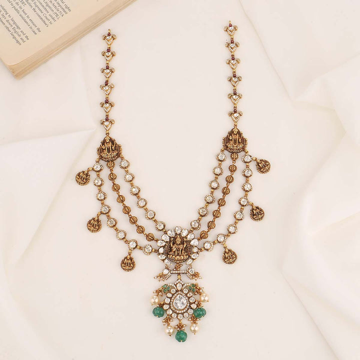 Sparkle Deep Nagas Long Necklace
