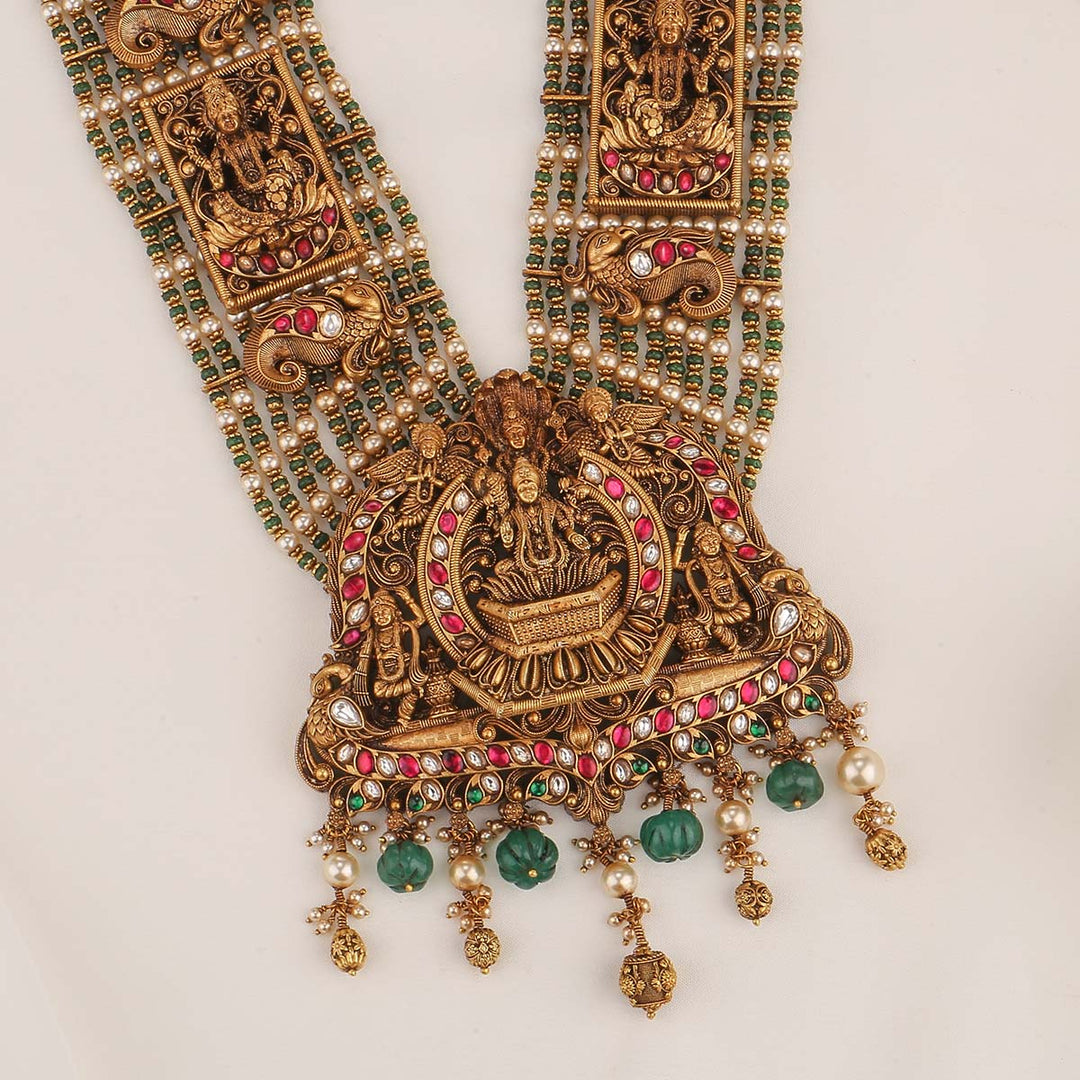 Luxe Auspicious Nagas Long Necklace