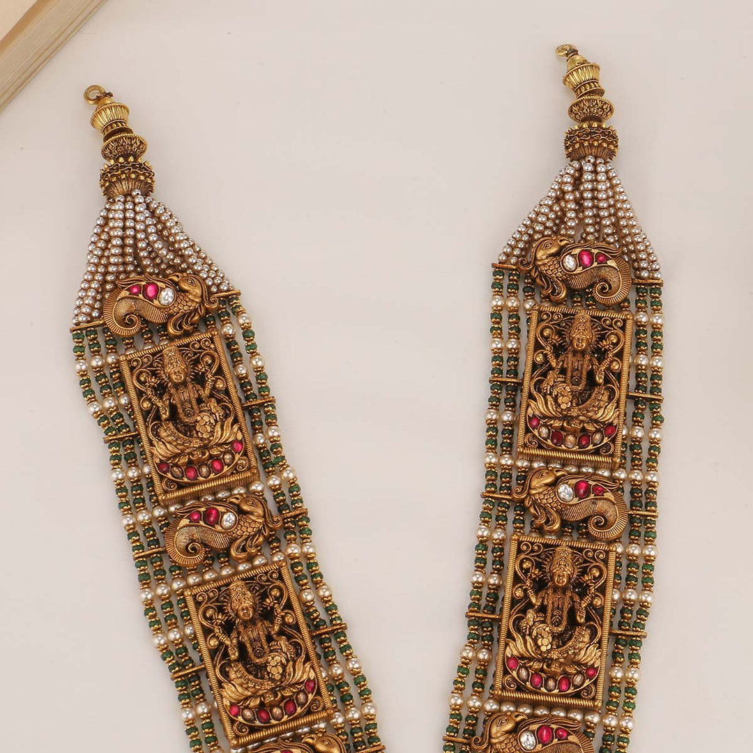 Luxe Auspicious Nagas Long Necklace
