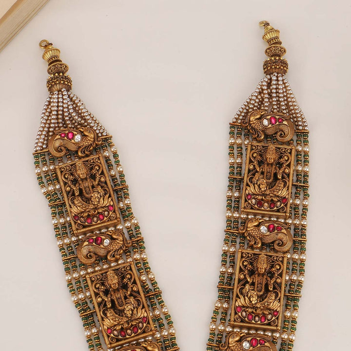 Luxe Auspicious Nagas Long Necklace