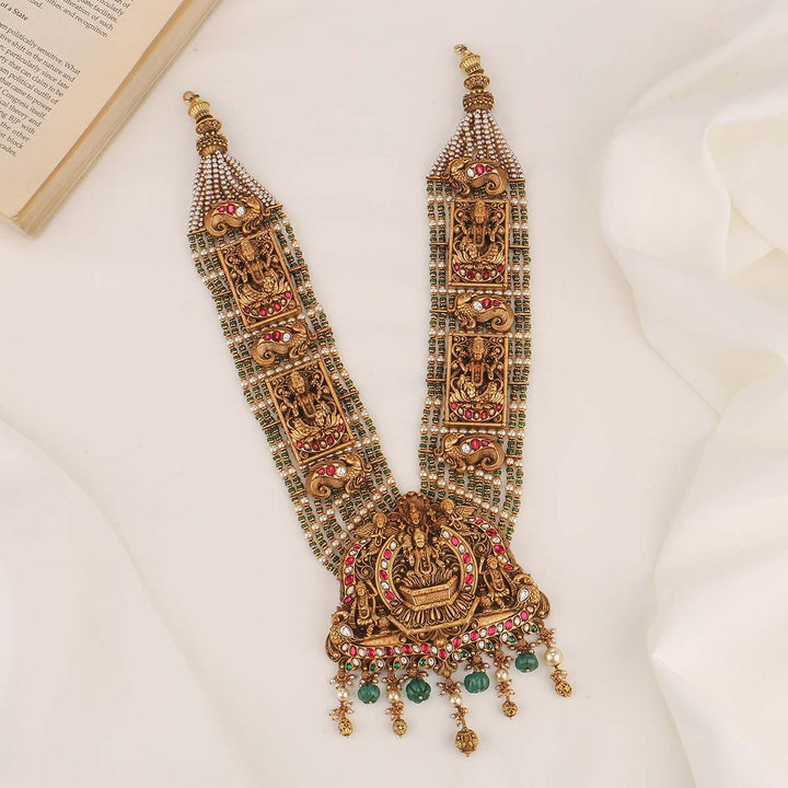Luxe Auspicious Nagas Long Necklace