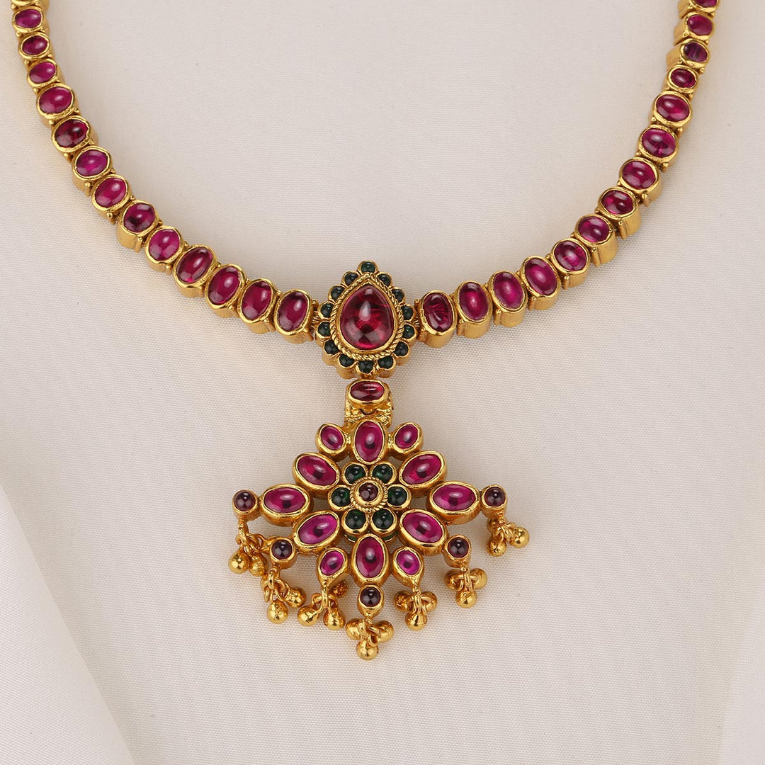 Aadhya Reversible Short Necklace