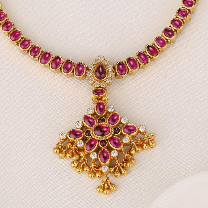 Reyanshi Reversible Short Necklace