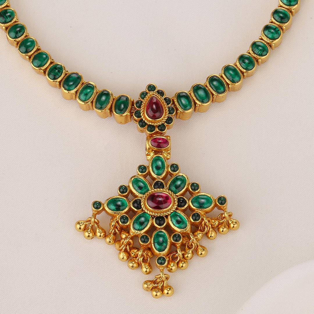 Reyanshi Reversible Short Necklace