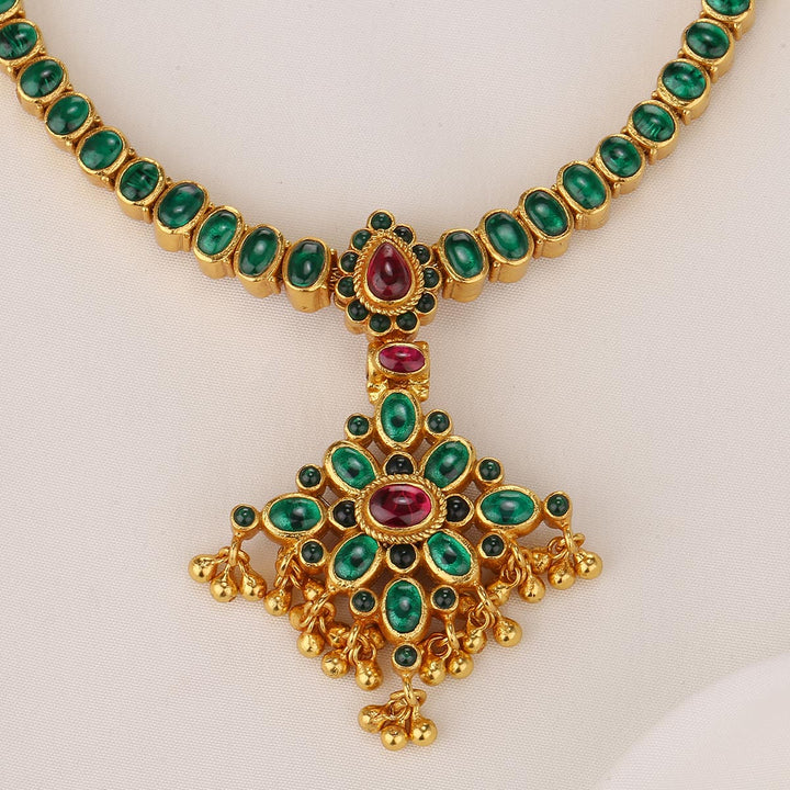 Reyanshi Reversible Short Necklace