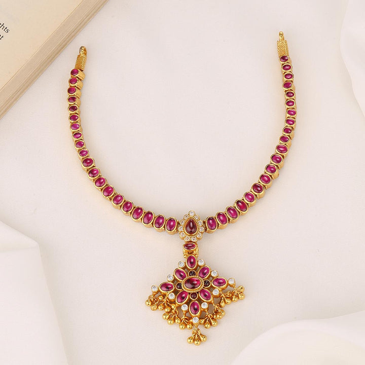 Reyanshi Reversible Short Necklace