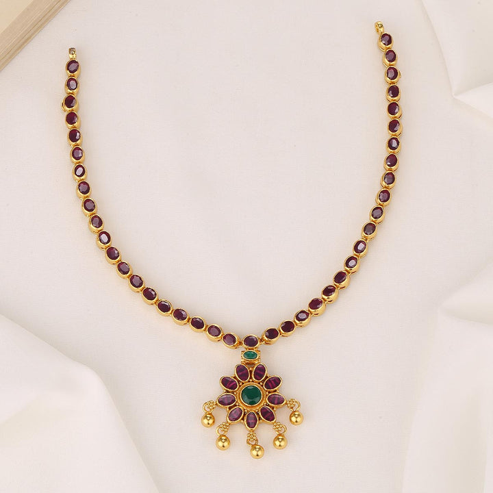 Samaira Reversible Short Necklace