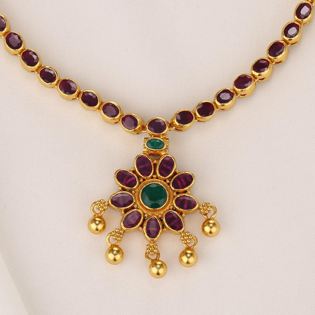 Samaira Reversible Short Necklace