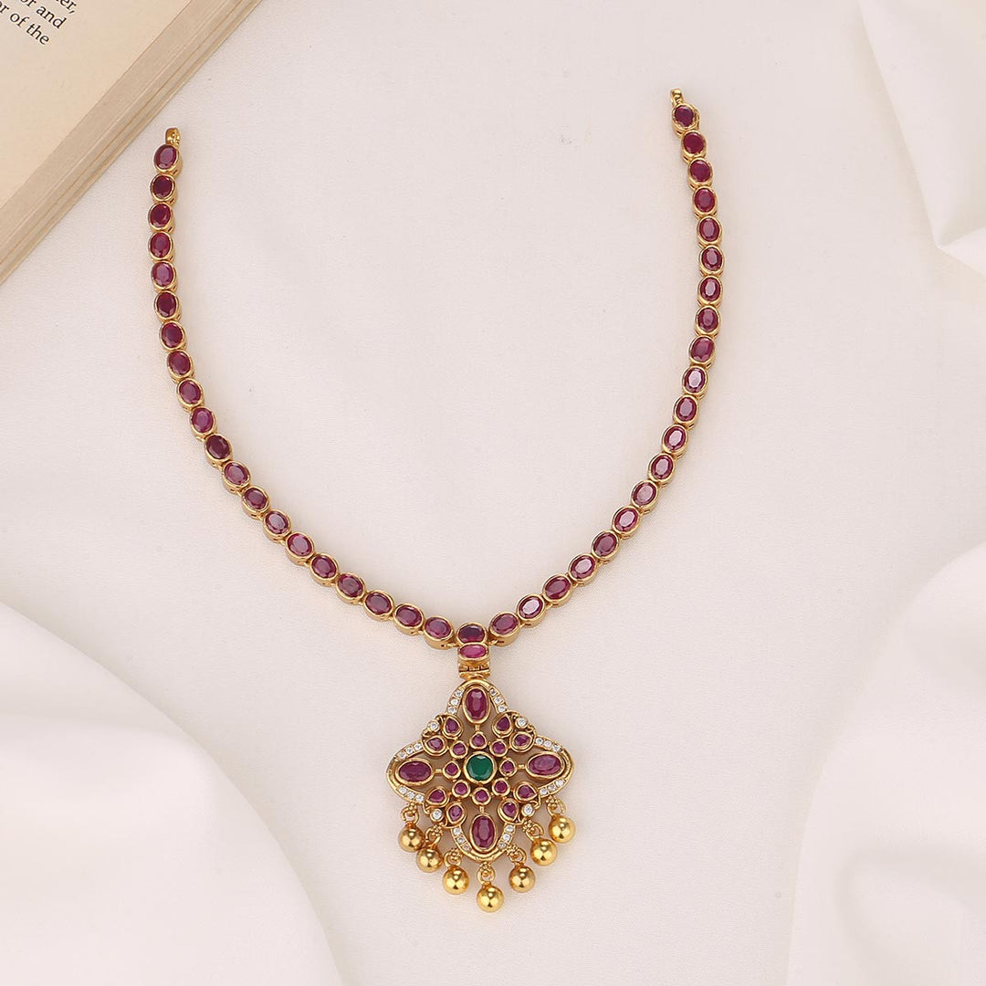 Vithish Reversible Short Necklace