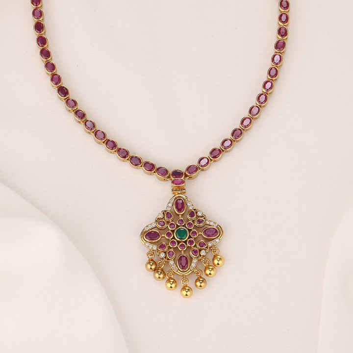 Vithish Reversible Short Necklace