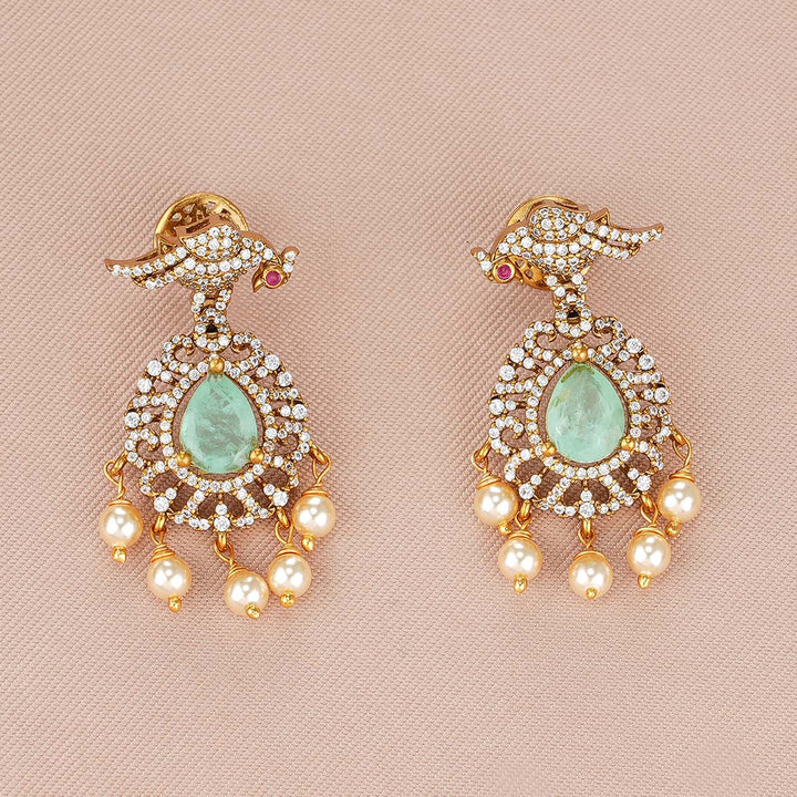 Glittering Short Necklace Set